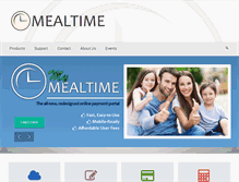 Tablet Screenshot of mealtimeclm.com